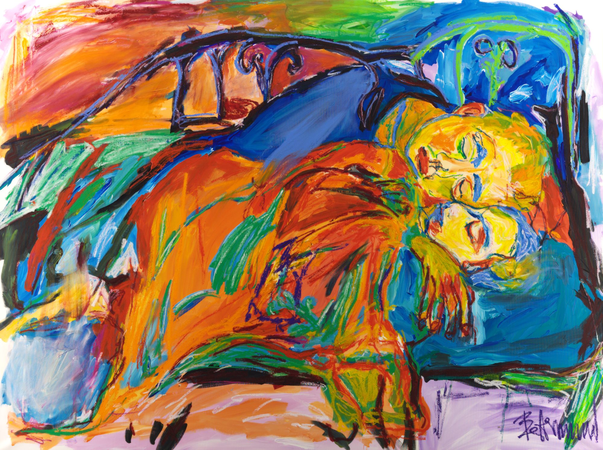 Nocturne, 2026, 150 × 200 cm — full view | Claus Bertermann